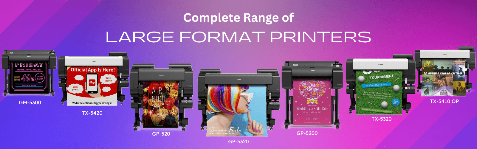Large Format Printers New